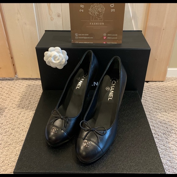 CHANEL PUMPS BLACK SIZE 39 brand new - Picture 4 of 10
